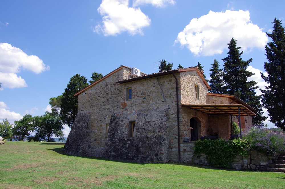 Another side view of the Villa in Impruneta, Florence - June 2014