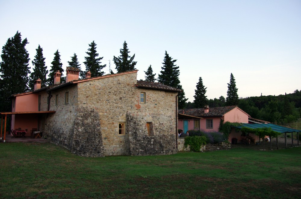 Side view of our Villa in Impruneta, Florence - June 2014
