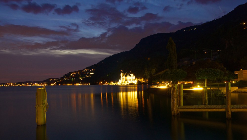 Vitznau on Lake Lucerne, Switzerland - Image taken by my husband - June 2014