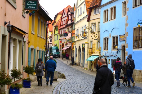 Rothenburg ob der Tauber, Germany - Christmas 2016.