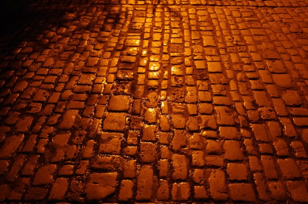 Rothenburg ob der Tauber, Germany - Christmas 2016. Beautiful cobbled streets of Rothenburg.